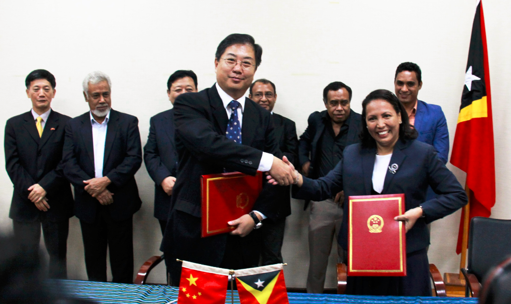 中国与东帝汶签署首个优买贷款协议