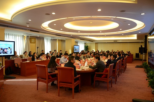 商务部举办2014年火红青春 情系基层社会实