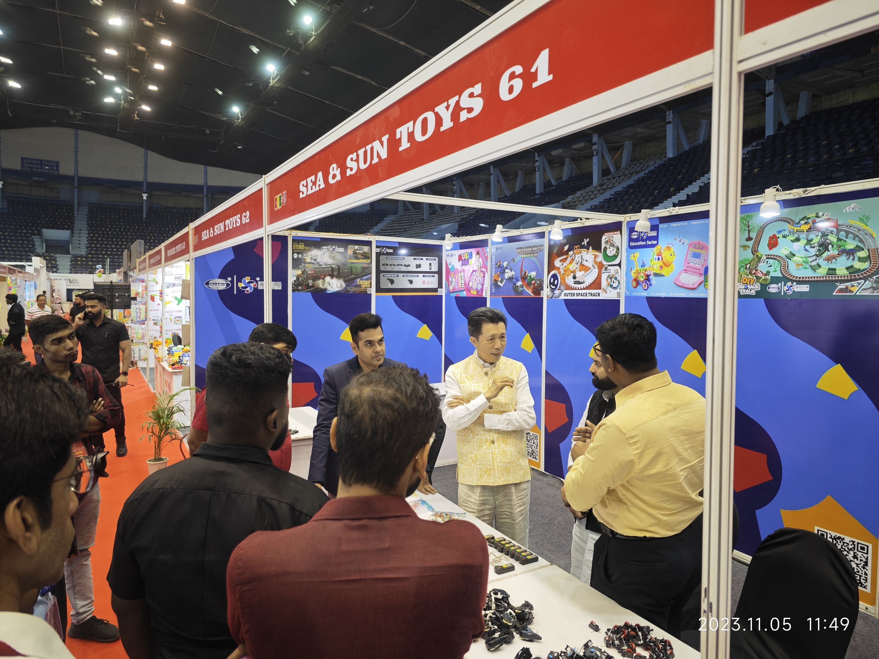 查立友总领事出席在加尔各答举办的2023国际玩具展