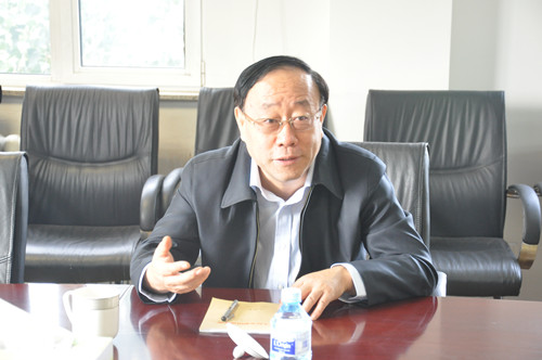 商务部部长助理王炳南同志到流通促进中新调