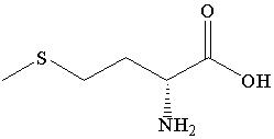 D-甲硫氨酸化学结构式